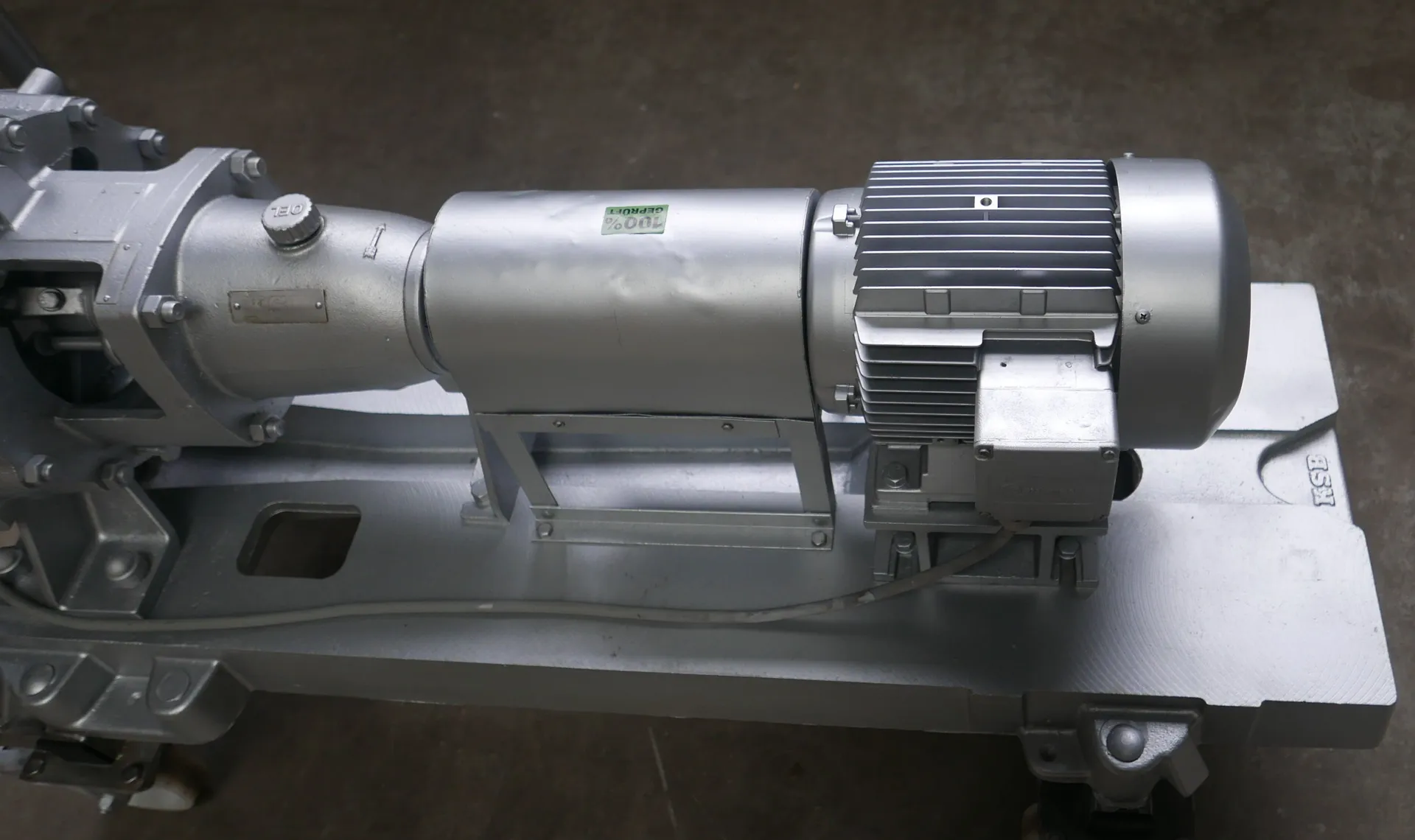Eccentric spiral pump