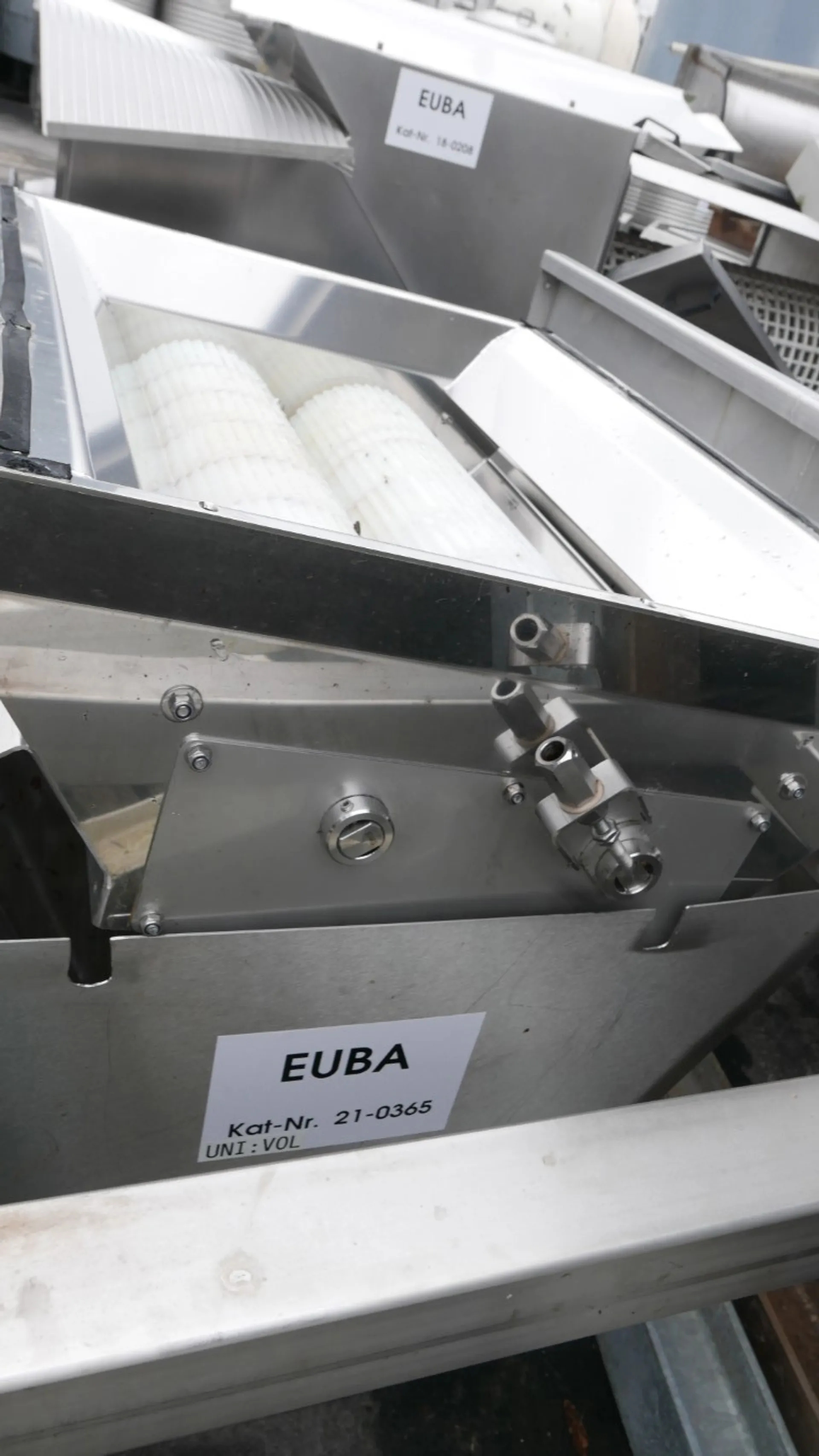 Exzenterschneckenpumpe SEEPEX mit Zuführschnecke  und Rotor/Stator