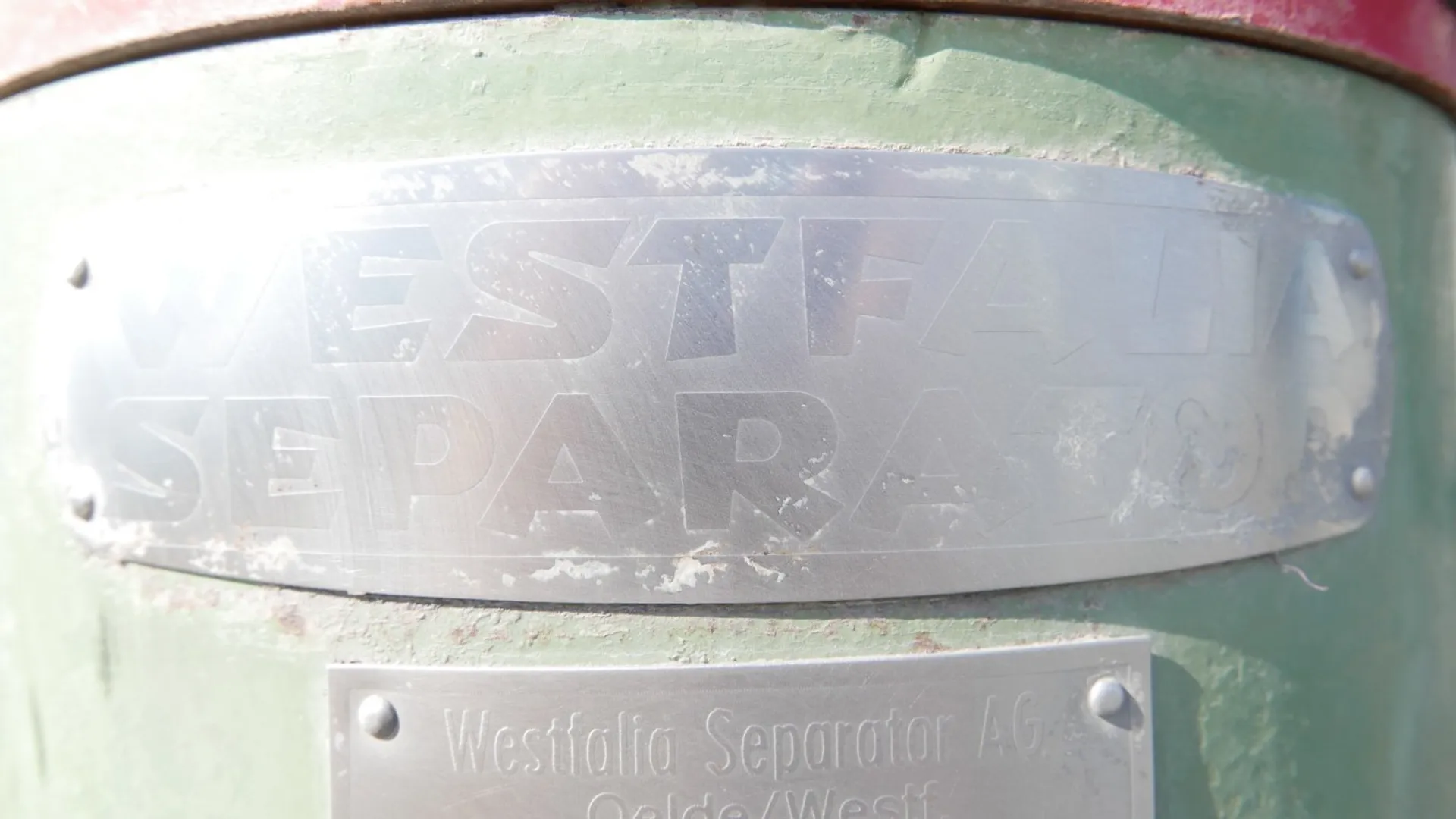 Drehbürstensieb WESTFALIA BS85