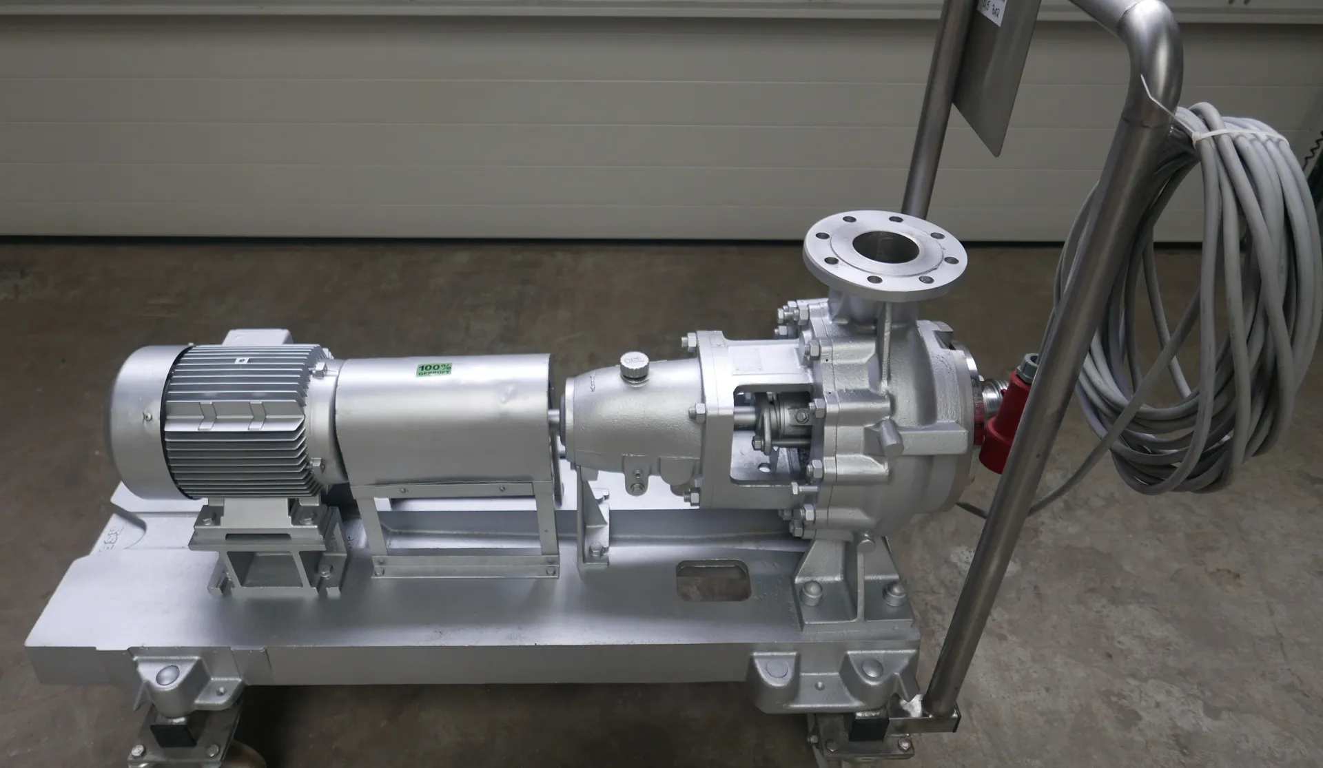 Eccentric spiral pump