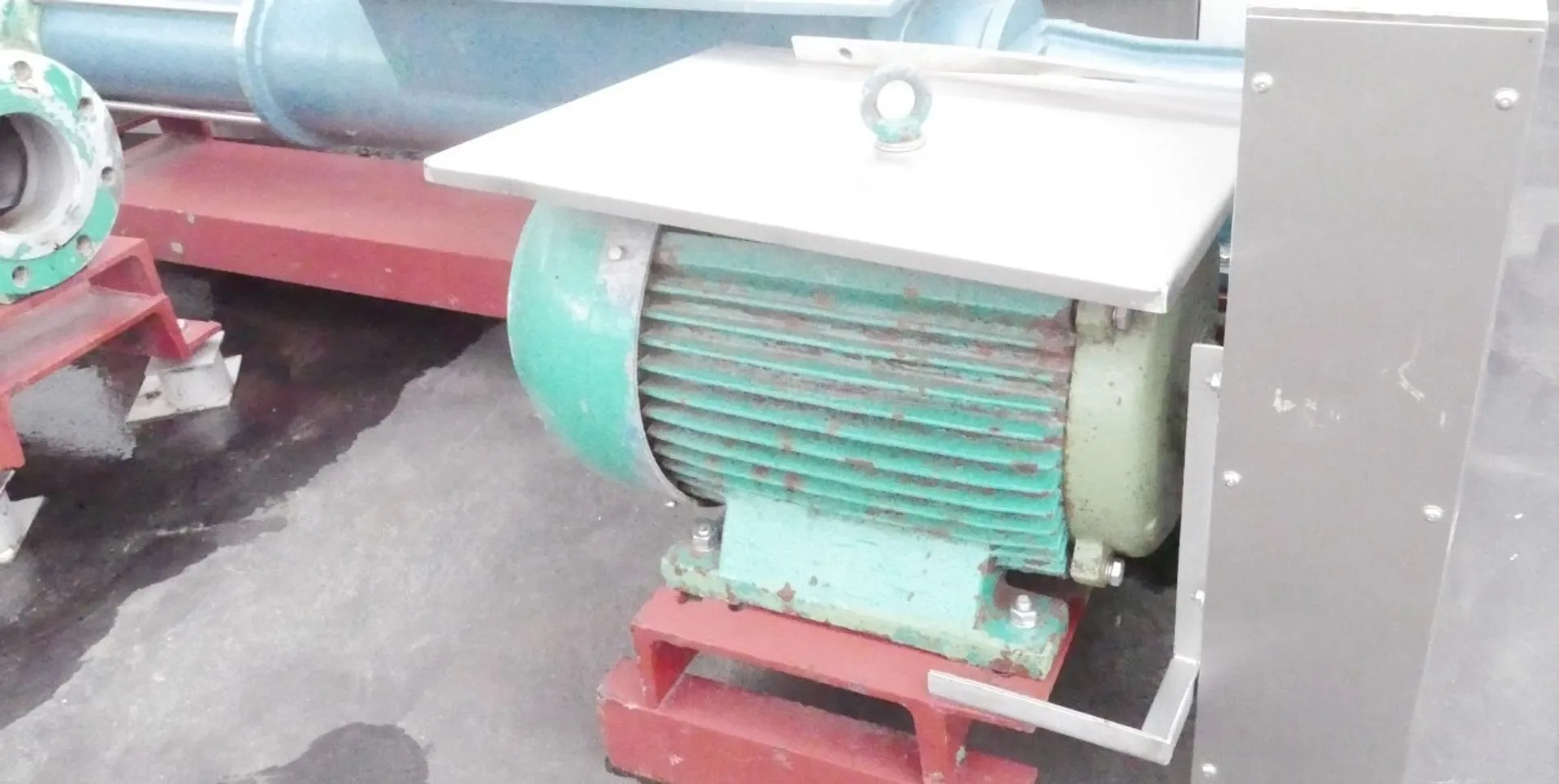 Exzenterschneckenpumpe / Maischepumpe / Trichterpumpe