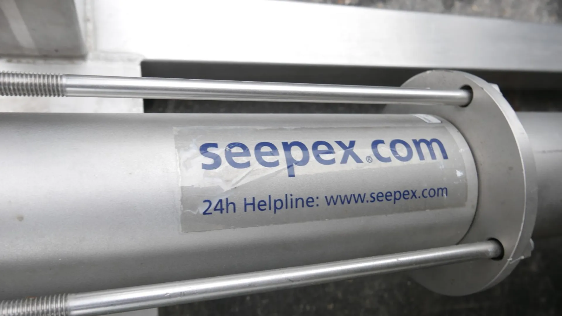 Exzenterschneckenpumpe SEEPEX mit Zuführschnecke  und Rotor/Stator