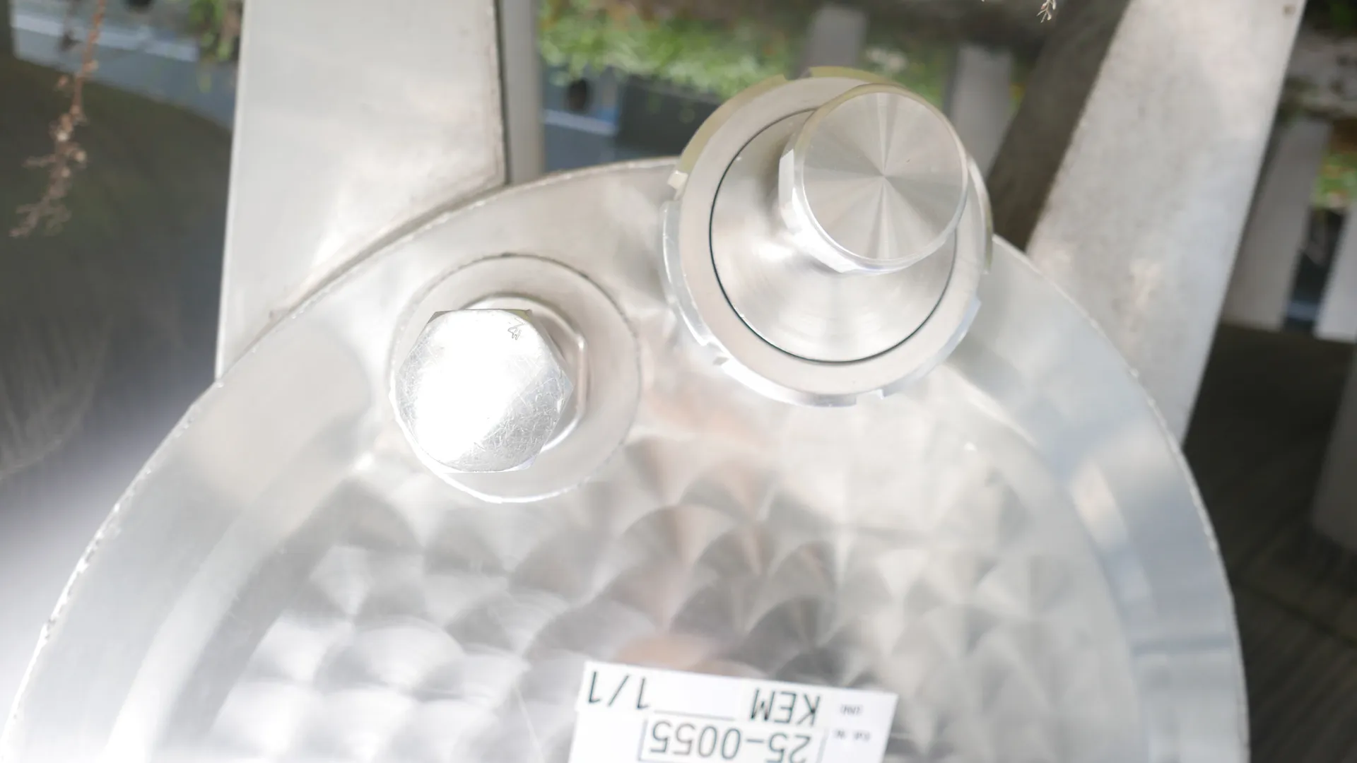 25-0055 400 Liter Weintank