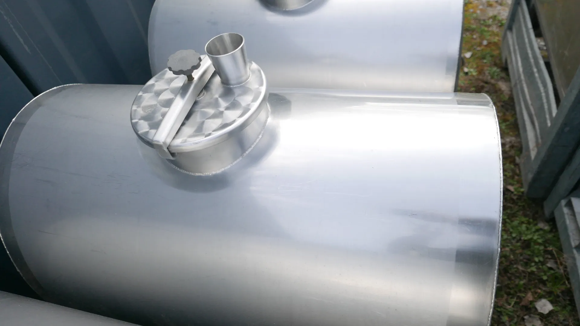 25-0055 400 Liter Weintank