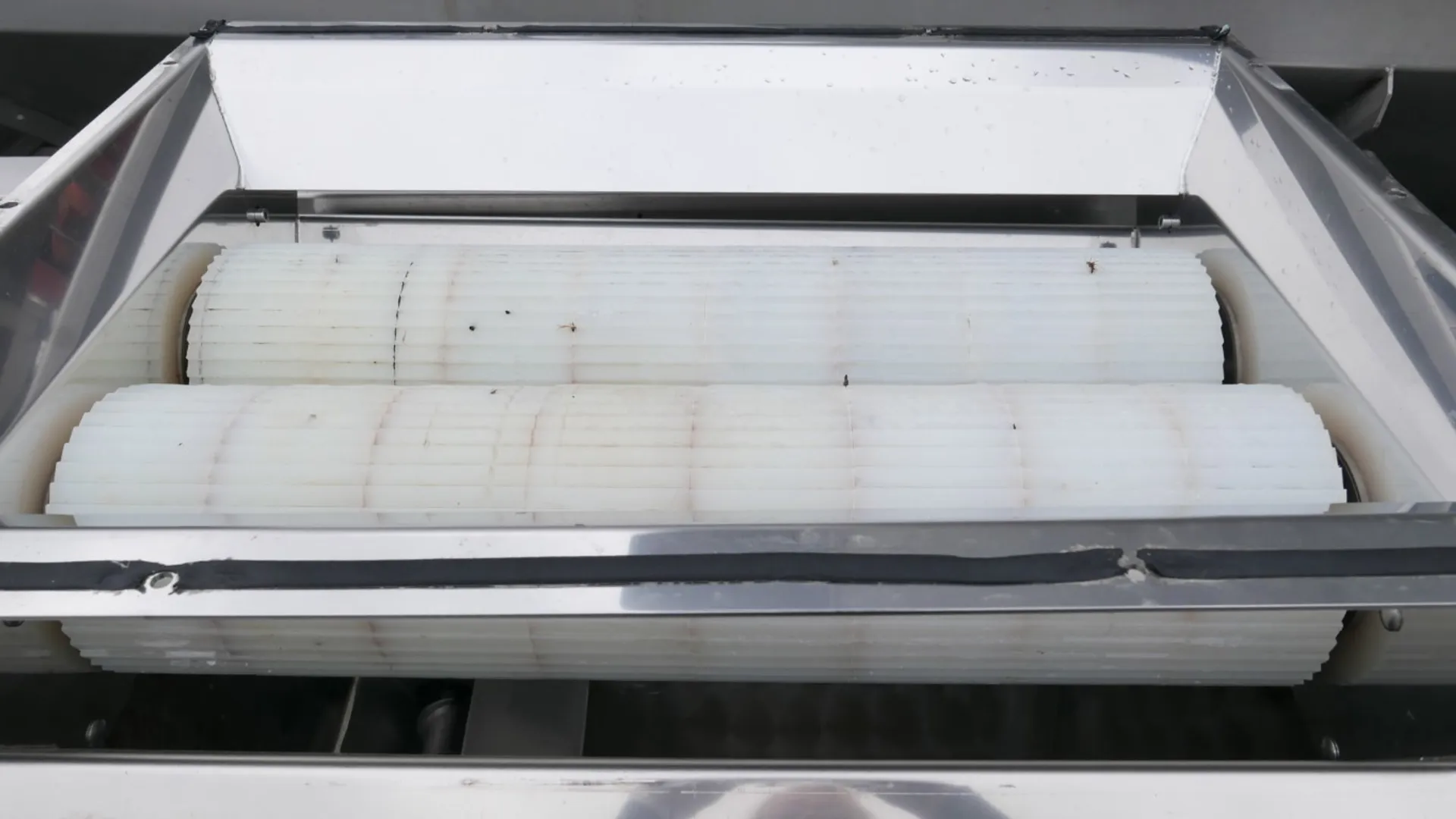 Exzenterschneckenpumpe SEEPEX mit Zuführschnecke  und Rotor/Stator