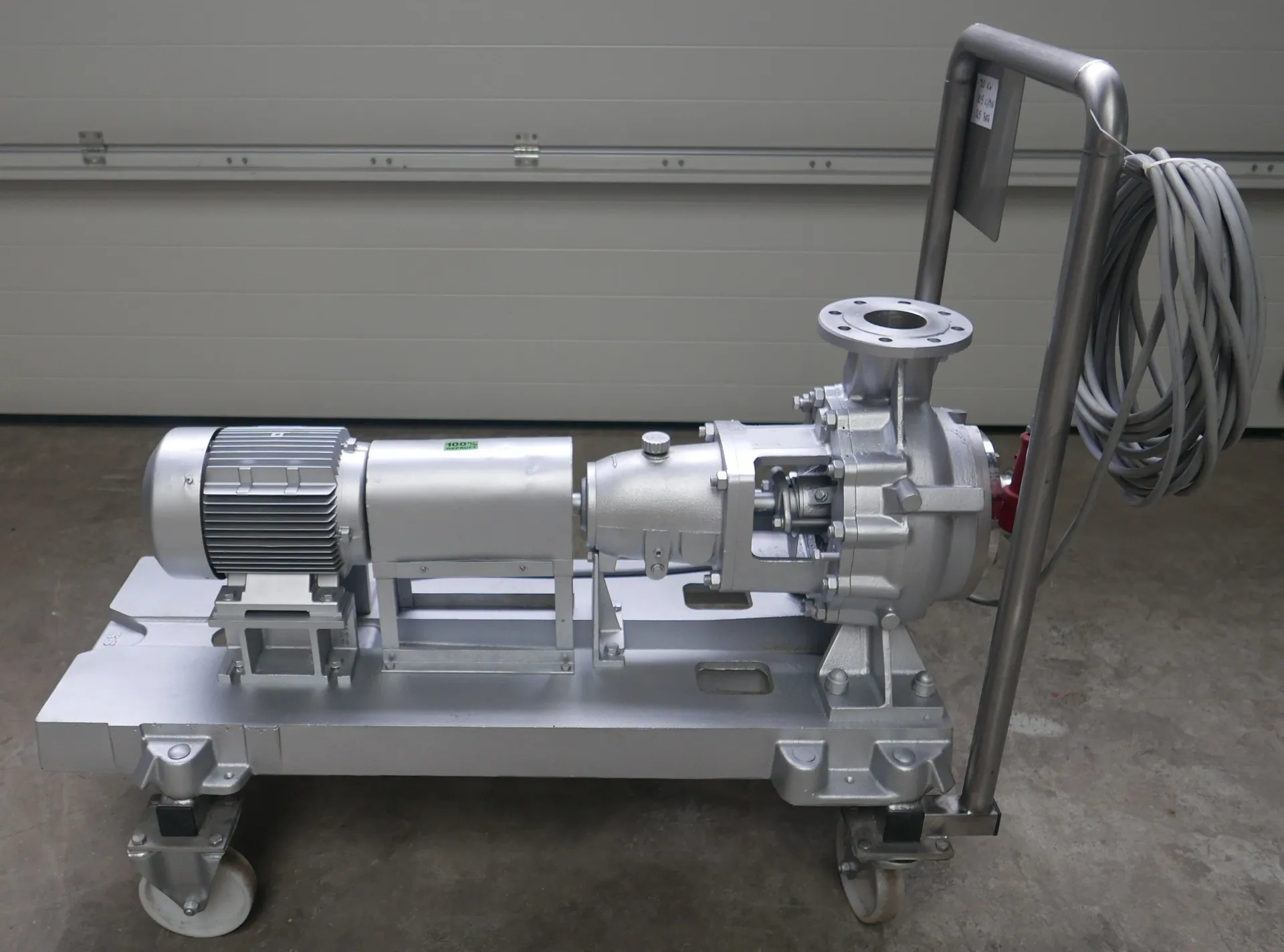 Eccentric spiral pump