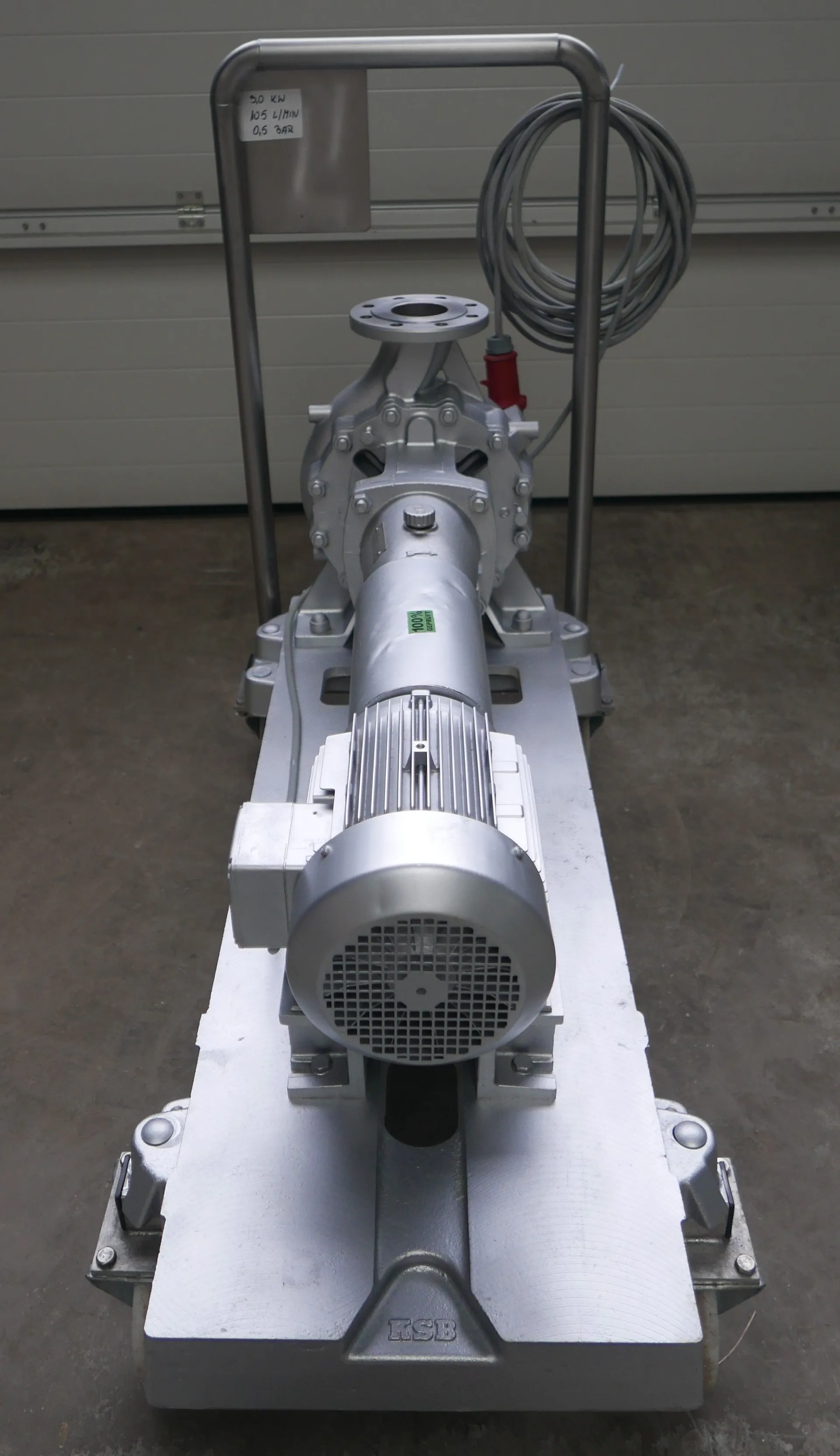 Eccentric spiral pump