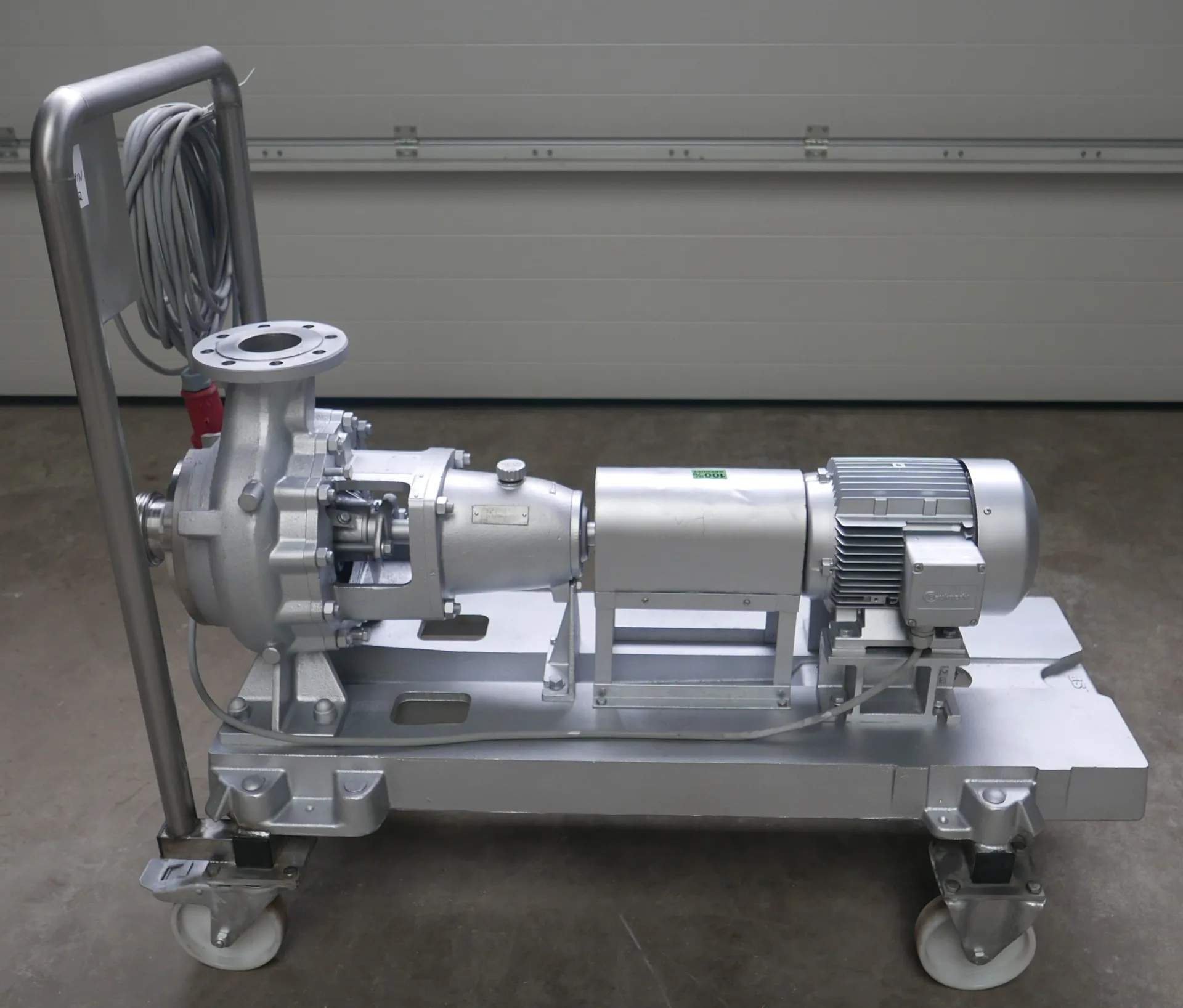 Eccentric spiral pump