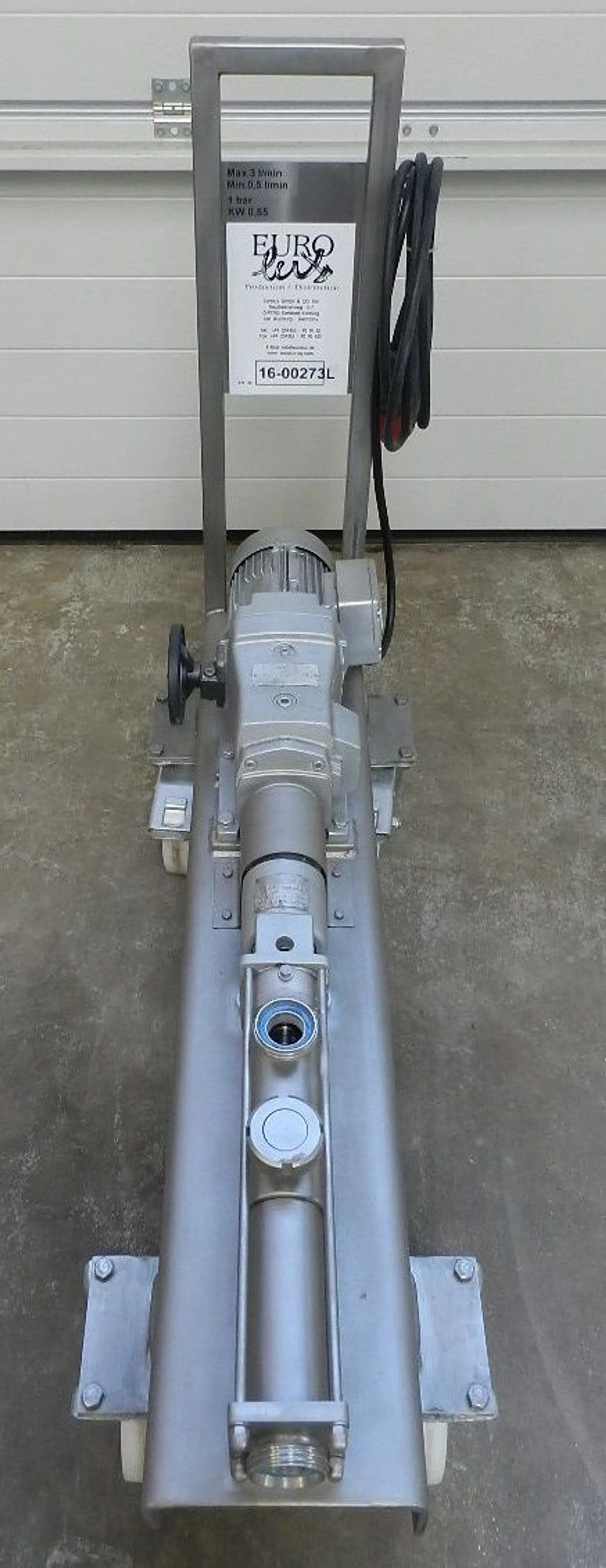 Excenterschneckenpumpe Fa. ALLWEILER