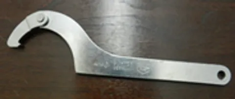 verstellbarer Hakenschlüssel  Edelstahl 90-155