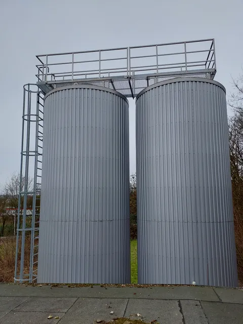 53700 Liter Brauwassertank mit Isolierung