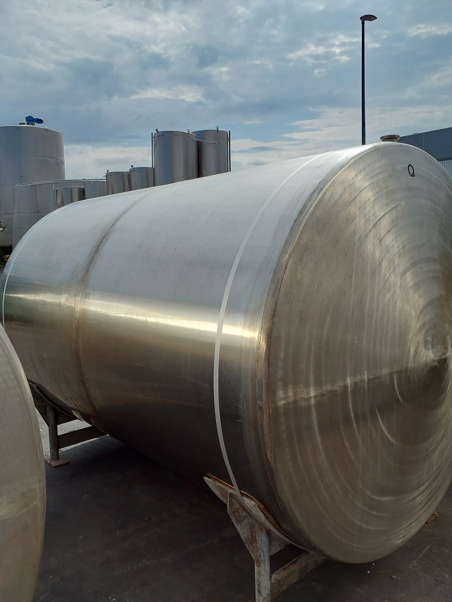 6.200 Liter Lagertank in V2A