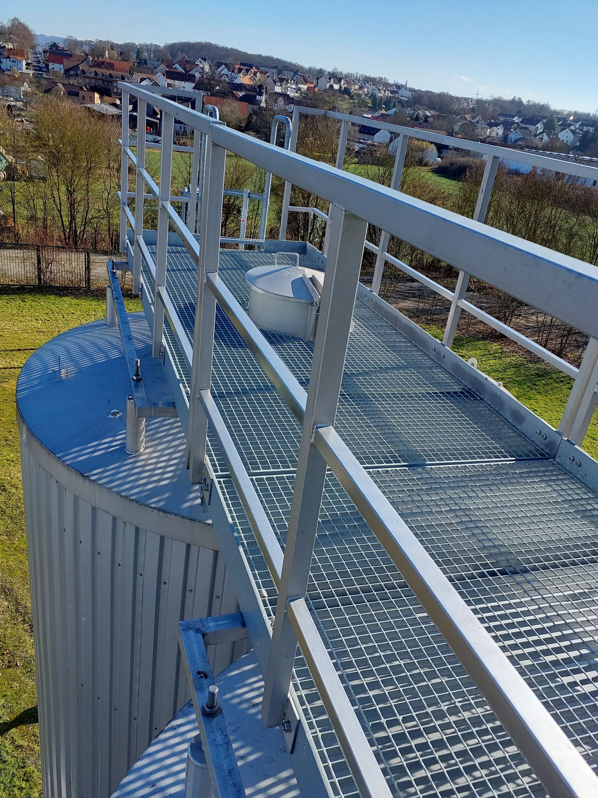 53700 Liter Brauwassertank mit Isolierung