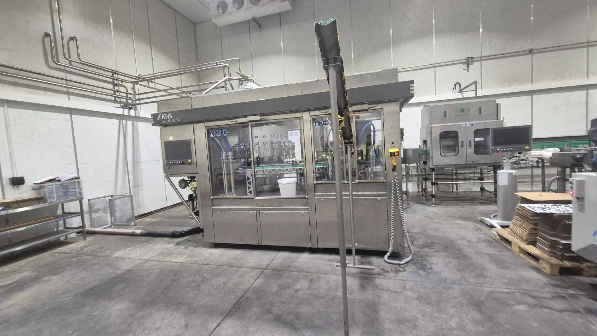 Can filling line for beer and CSD 