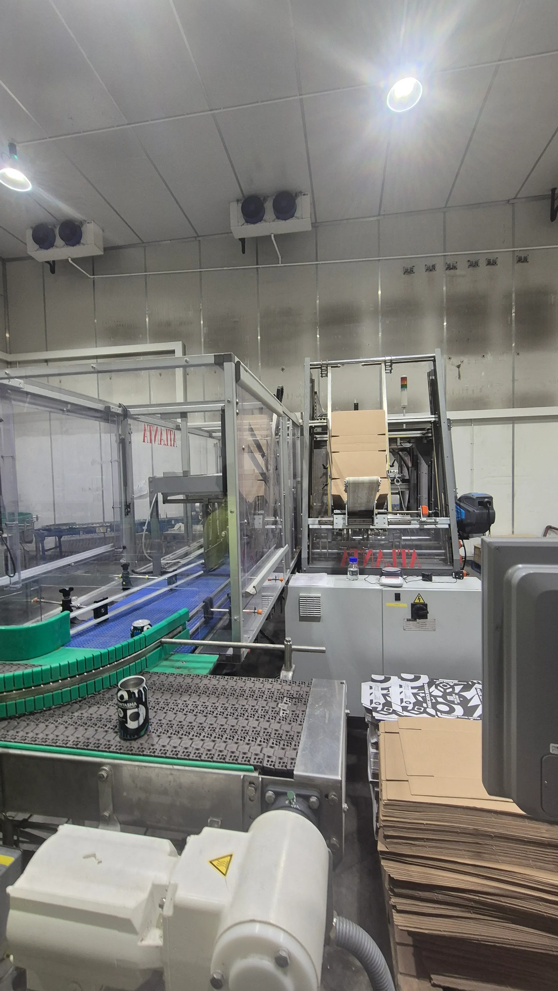 Can filling line for beer and CSD 