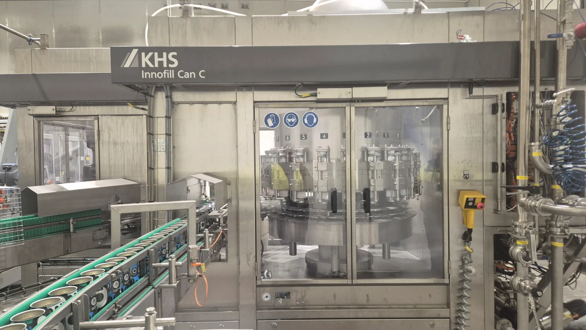 Can filling line for beer and CSD 