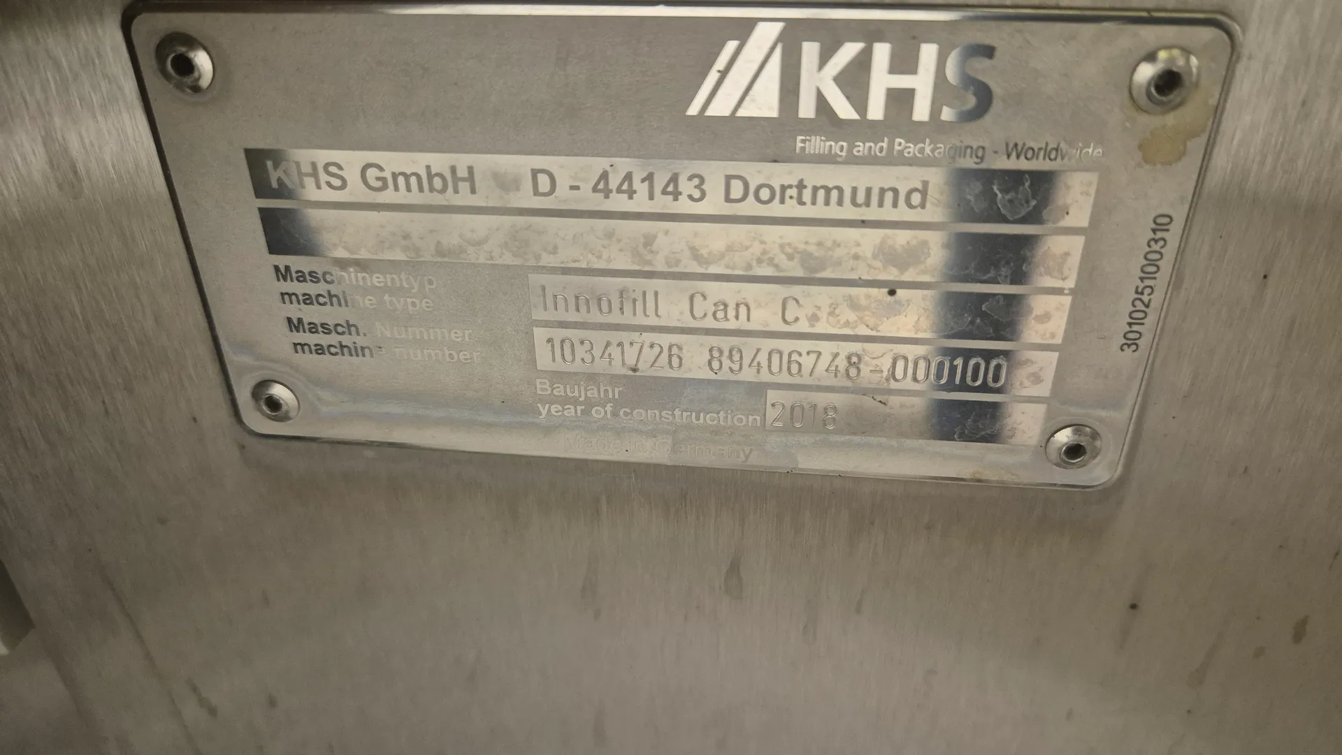 Can filling line for beer and CSD 