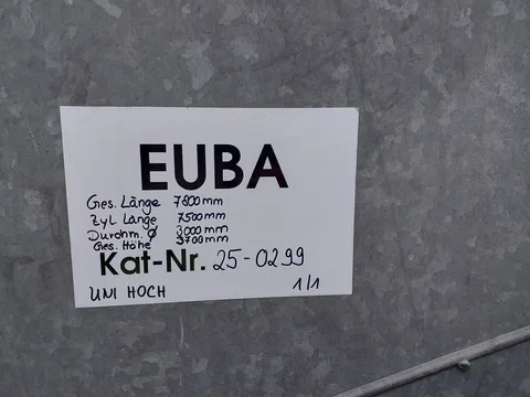 45.000 Liter Drucktank, isoliert horizontal