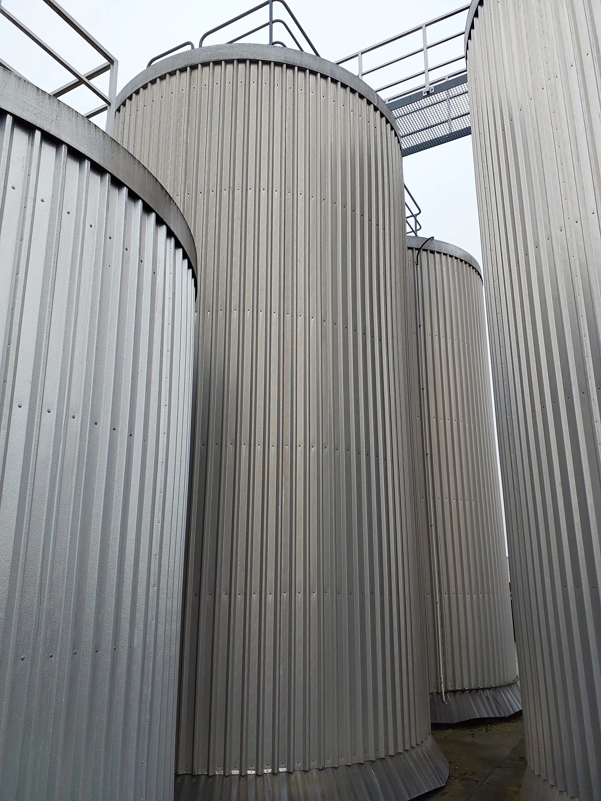 68150 Liter ZKG Tank/ Drucktank/ Lagertank GROSS mit Kühlmantel und Isolierung