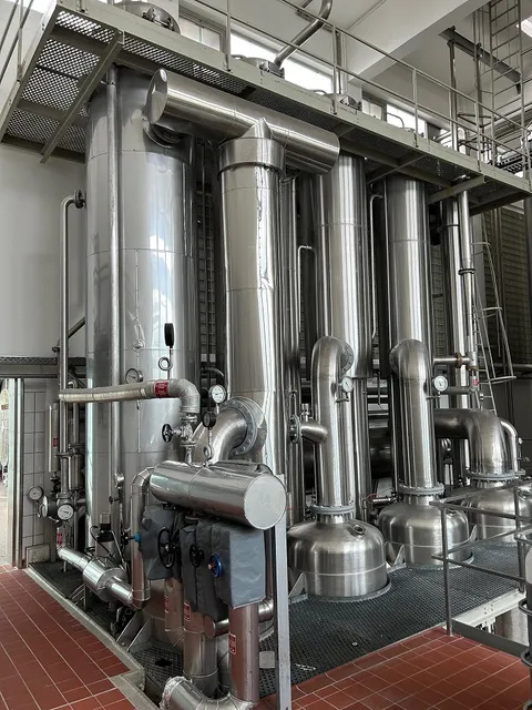 25-0156EUBA 15.000 Liter /Stunde Magermilcheindampfer