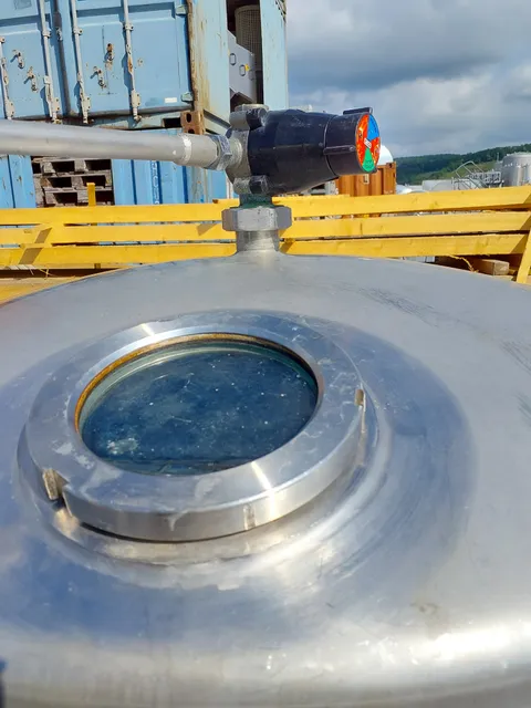 1.000 Liter Drucktank 1 bar in V2A