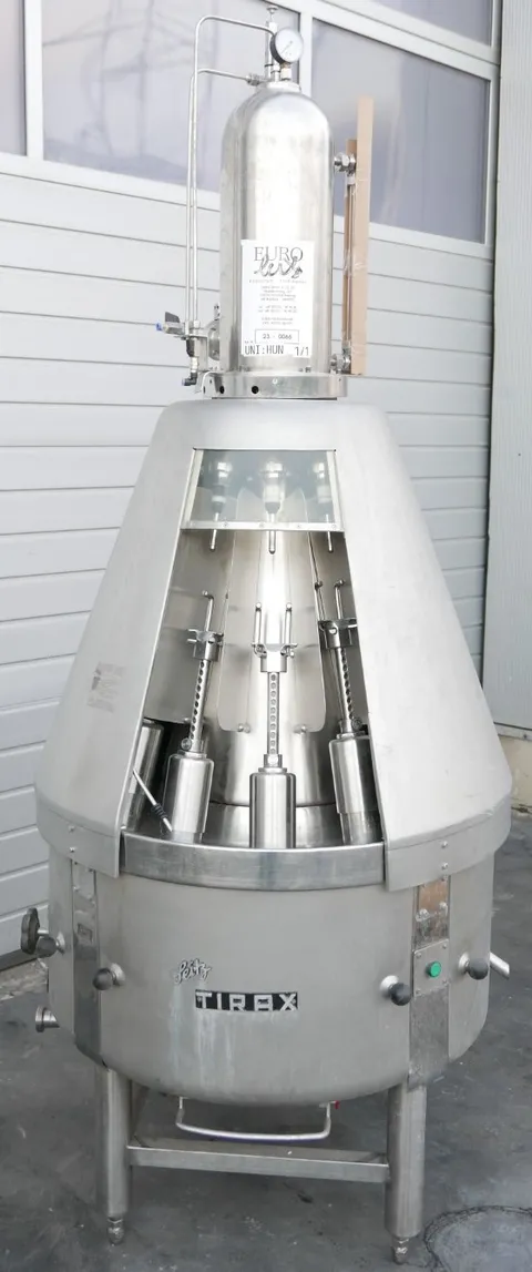 Druckfüller/Sektfüller/Bierfüller für carbonisierte Getränke SEITZ-TIRAX SF12, 5 bar