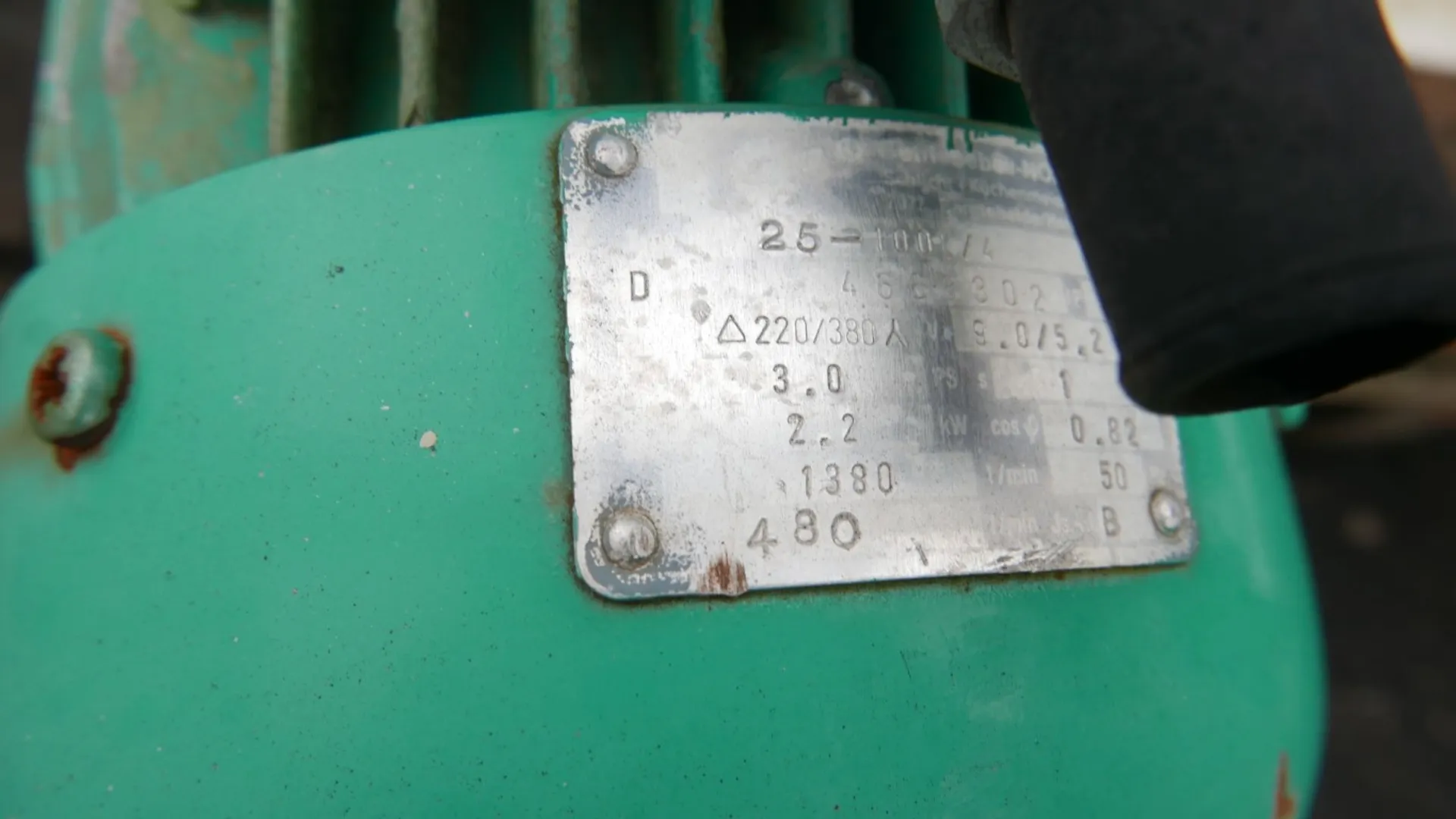 Pumpe KIESEL SP6 mit Trichter und Förderschnecke und Rotor/Stator