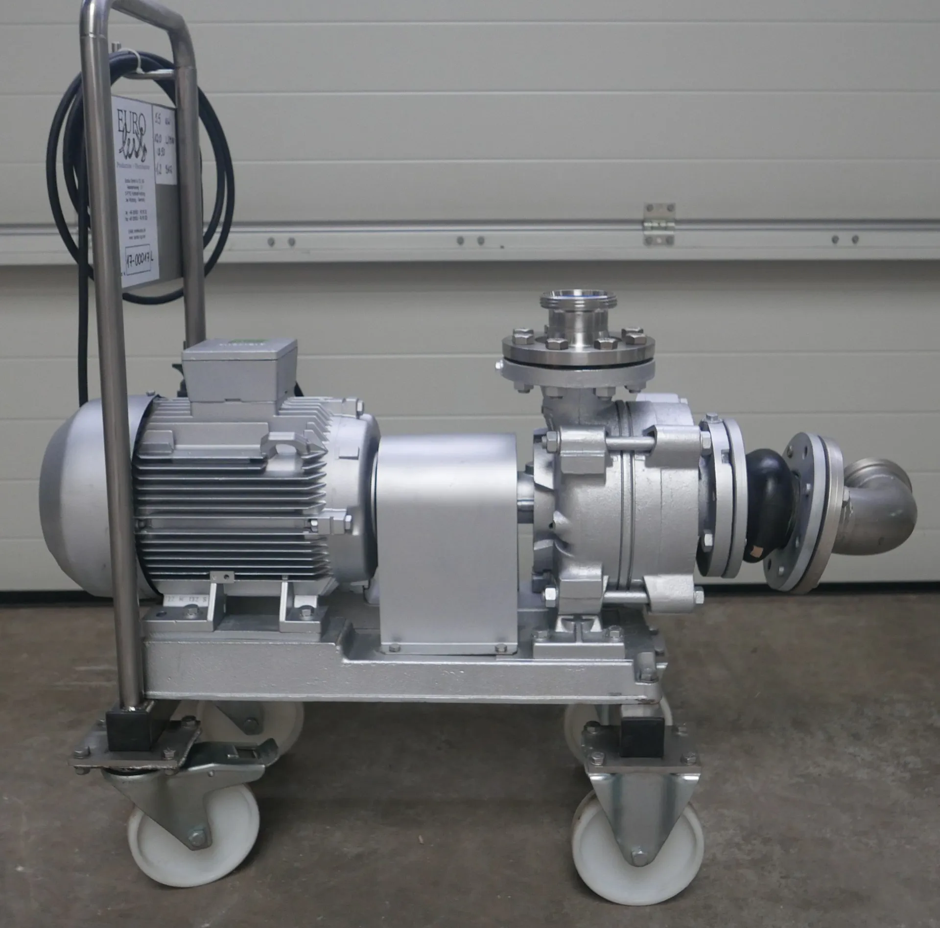Rotary Piston Pump in V2A