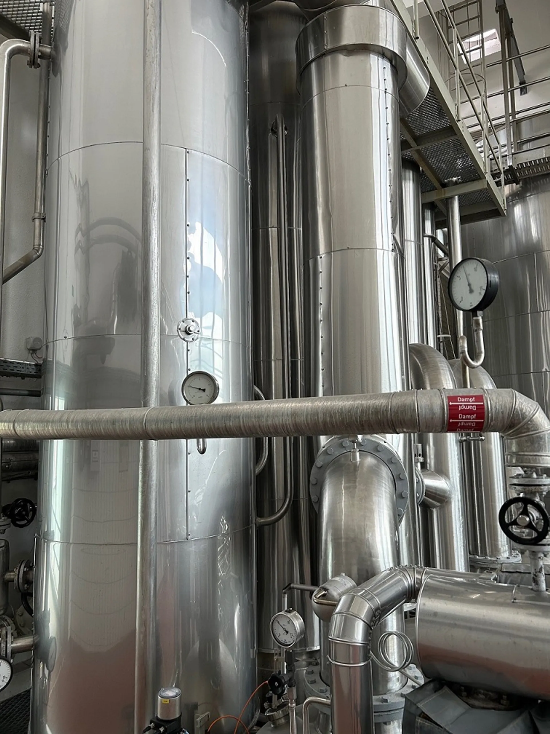 25-0156EUBA 15.000 Liter /Stunde Magermilcheindampfer