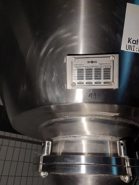 68150 Liter ZKG Tank/ Drucktank/ Lagertank GROSS mit Kühlmantel und Isolierung