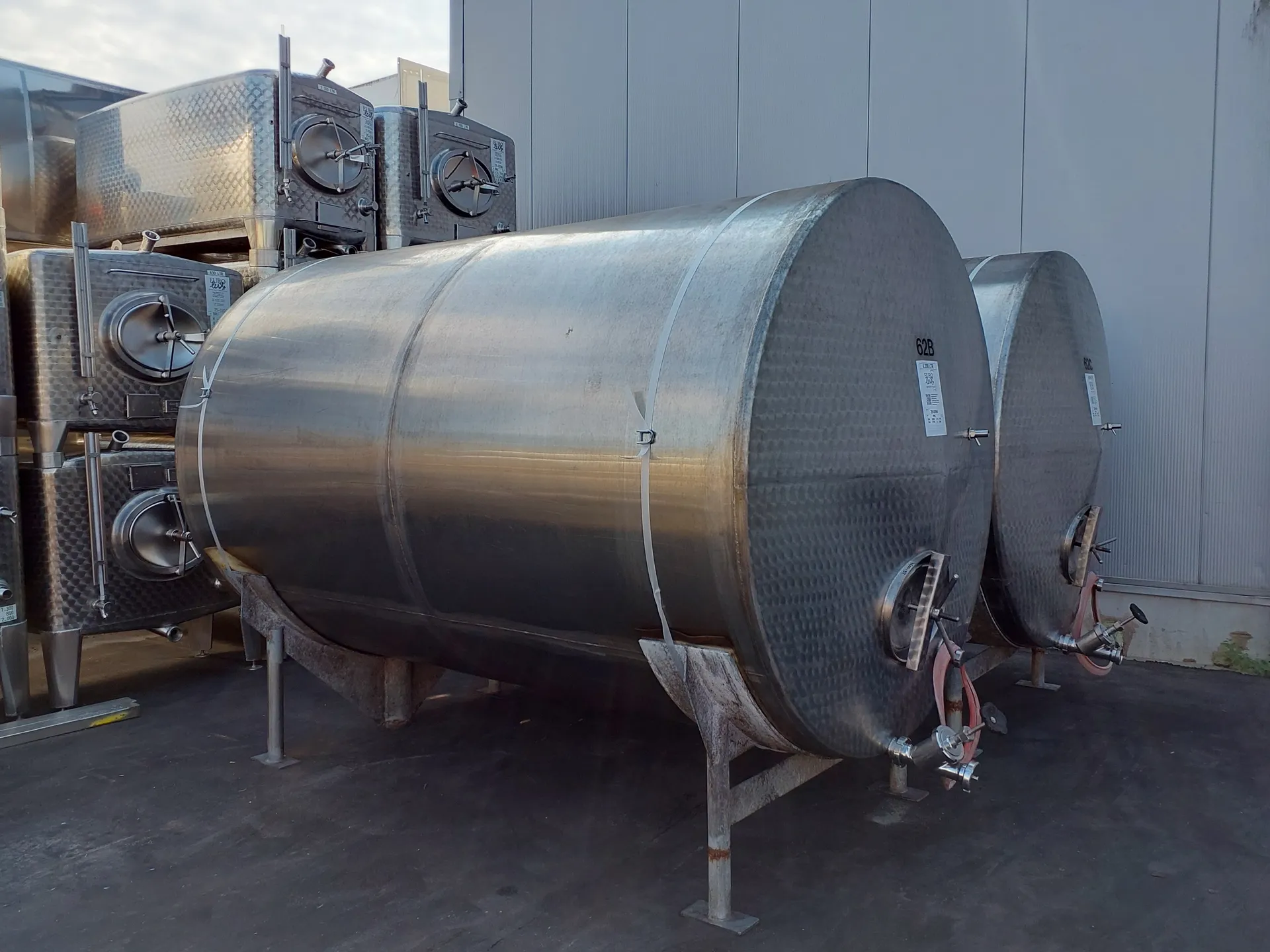 6.200 Liter Lagertank in V2A