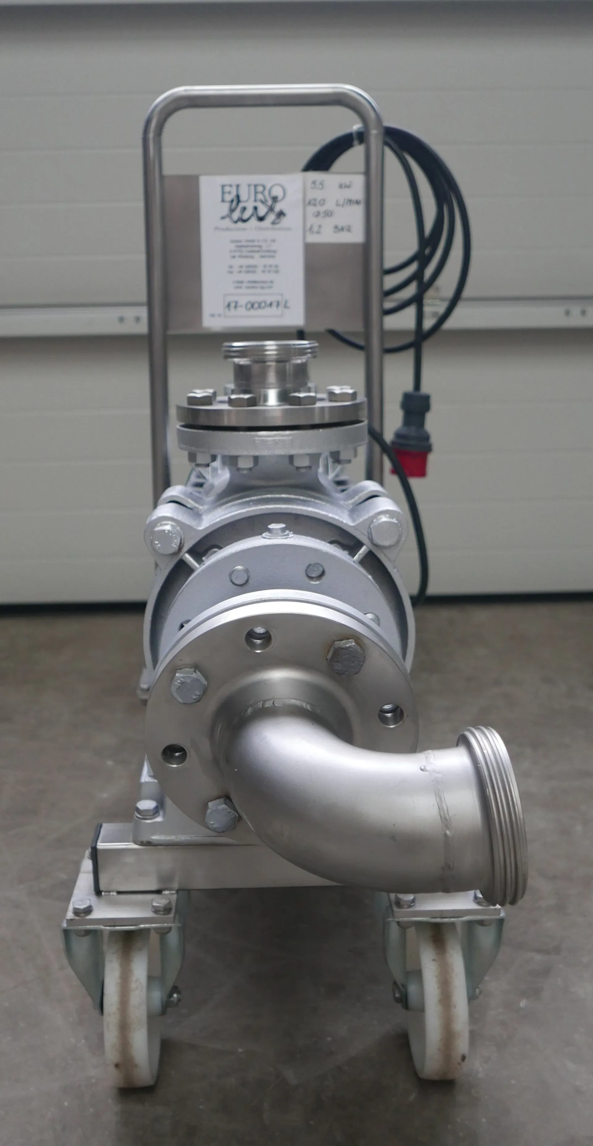 Rotary Piston Pump in V2A