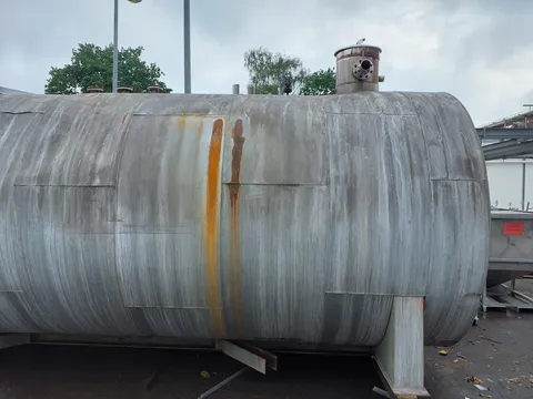 45.000 Liter Drucktank isoliert horizontal