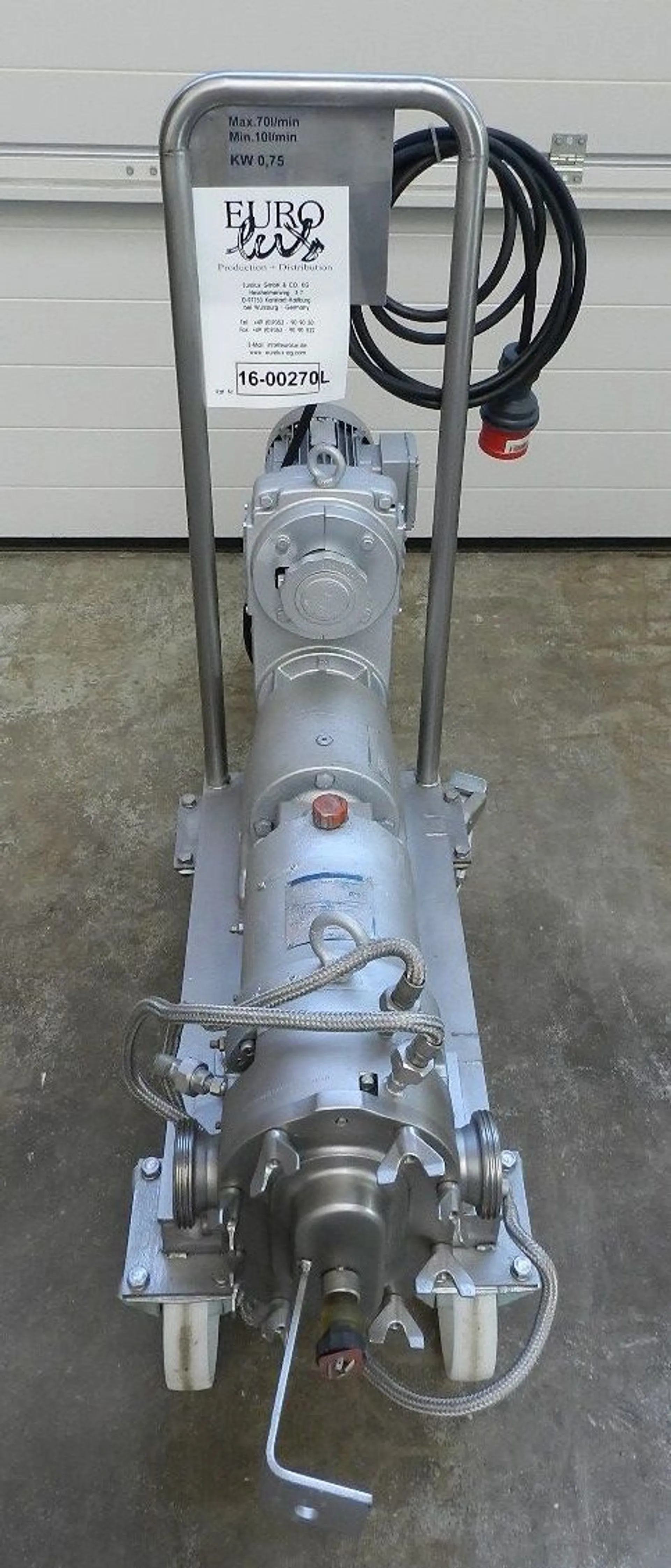 Kreiskolbenpumpe INDAG Typ 7000V TUD 