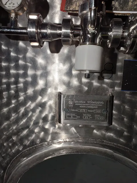8000 Liter Drucktank/ Biertank/ Lagertank Wilhelm Schmiddig