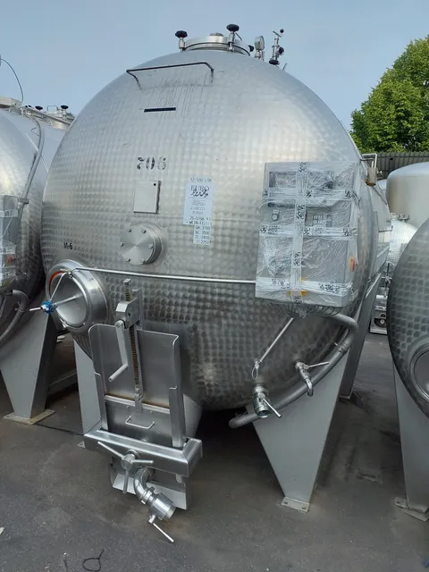 12.500 Liter Maischebehälter mit Kühlschlangen