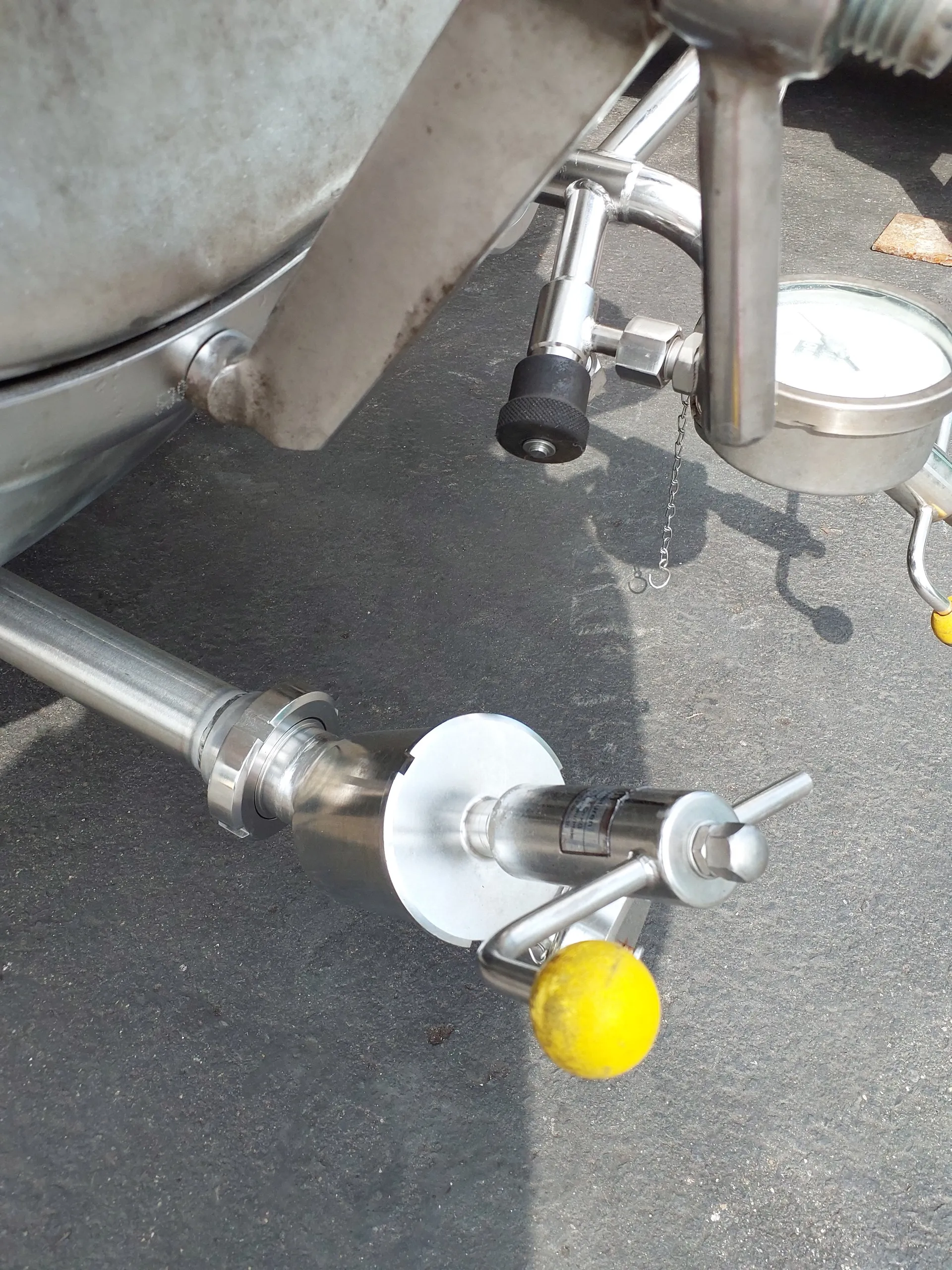 3.000 Liter 8 bar Drucktank in V2A