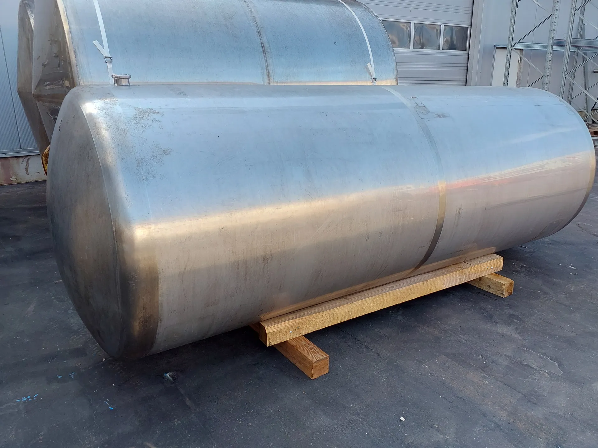 3.600 Liter Lagertank in V2A