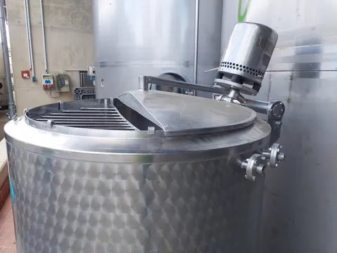 600 Liter Mischtank mit Isolierung