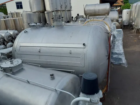 12.500 Liter Maischebehälter mit Kühlschlangen