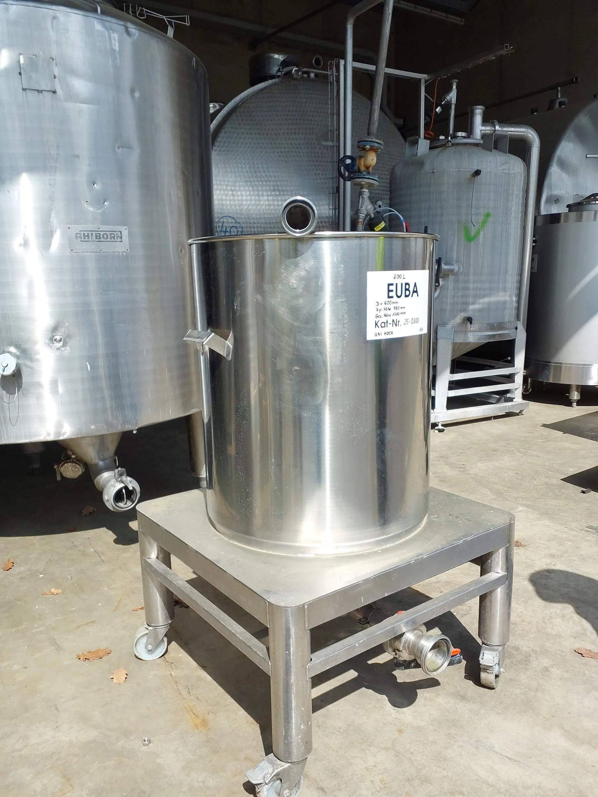 200 Liter offener Behälter