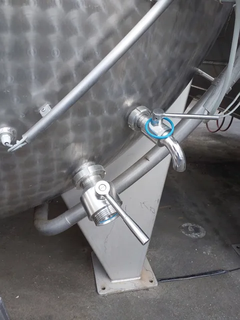 10.500 Liter Maischebehälter mit Kühlschlangen