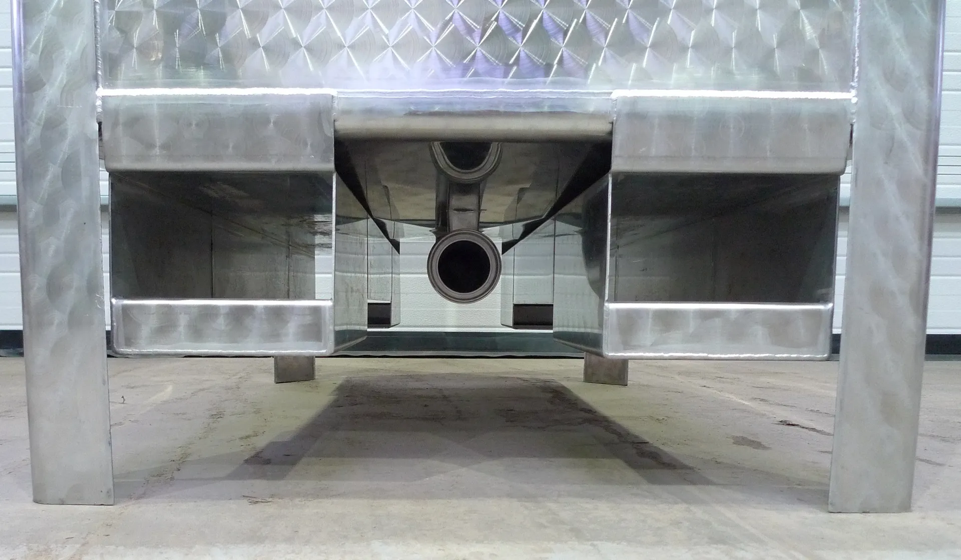 Lager- und Transporttanks 1000 Liter RECHTECKIG aus V2A 