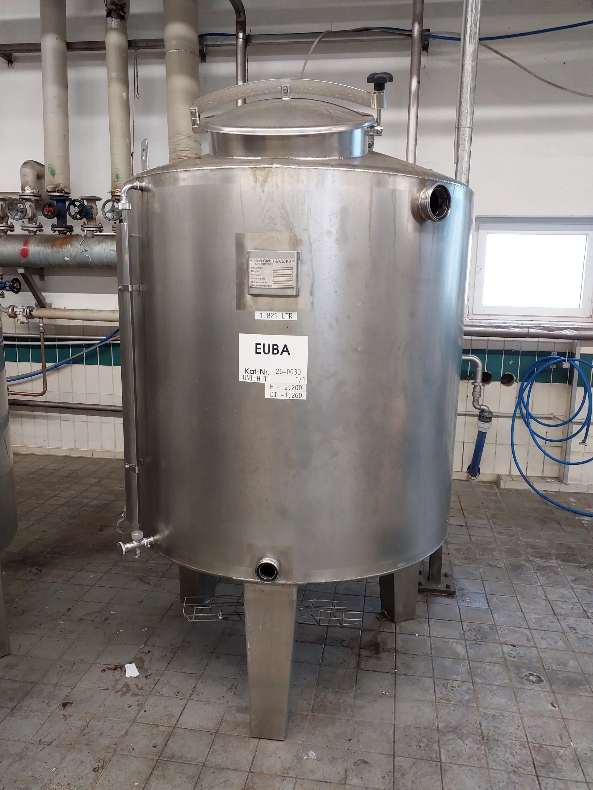 1821 Lagertank STICH