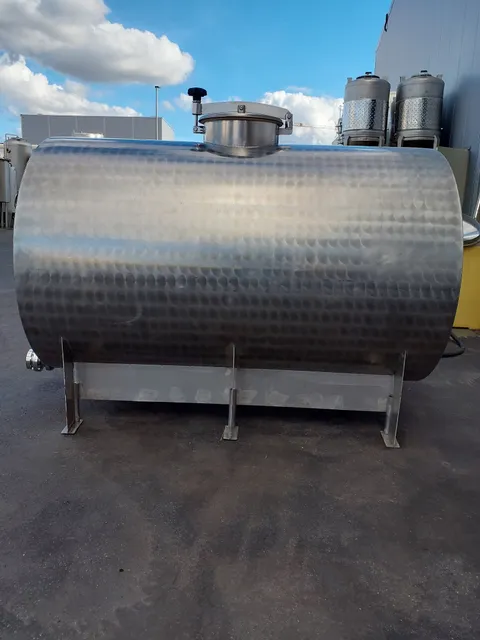 1.140 Liter Lagertank/ Weintank aus V2A