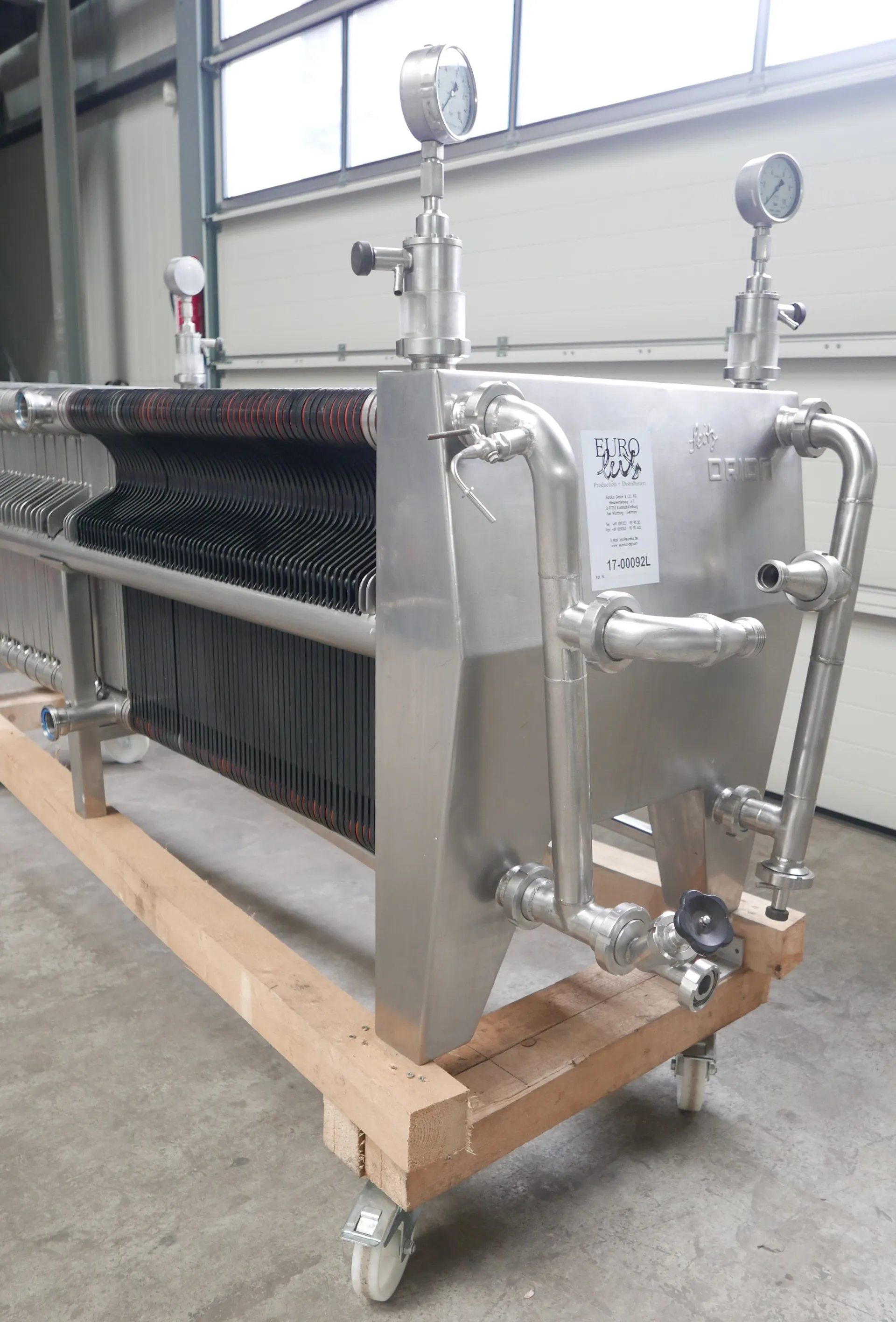 Sheet filter, Plate Filter Seitz Orion 60 x 60 