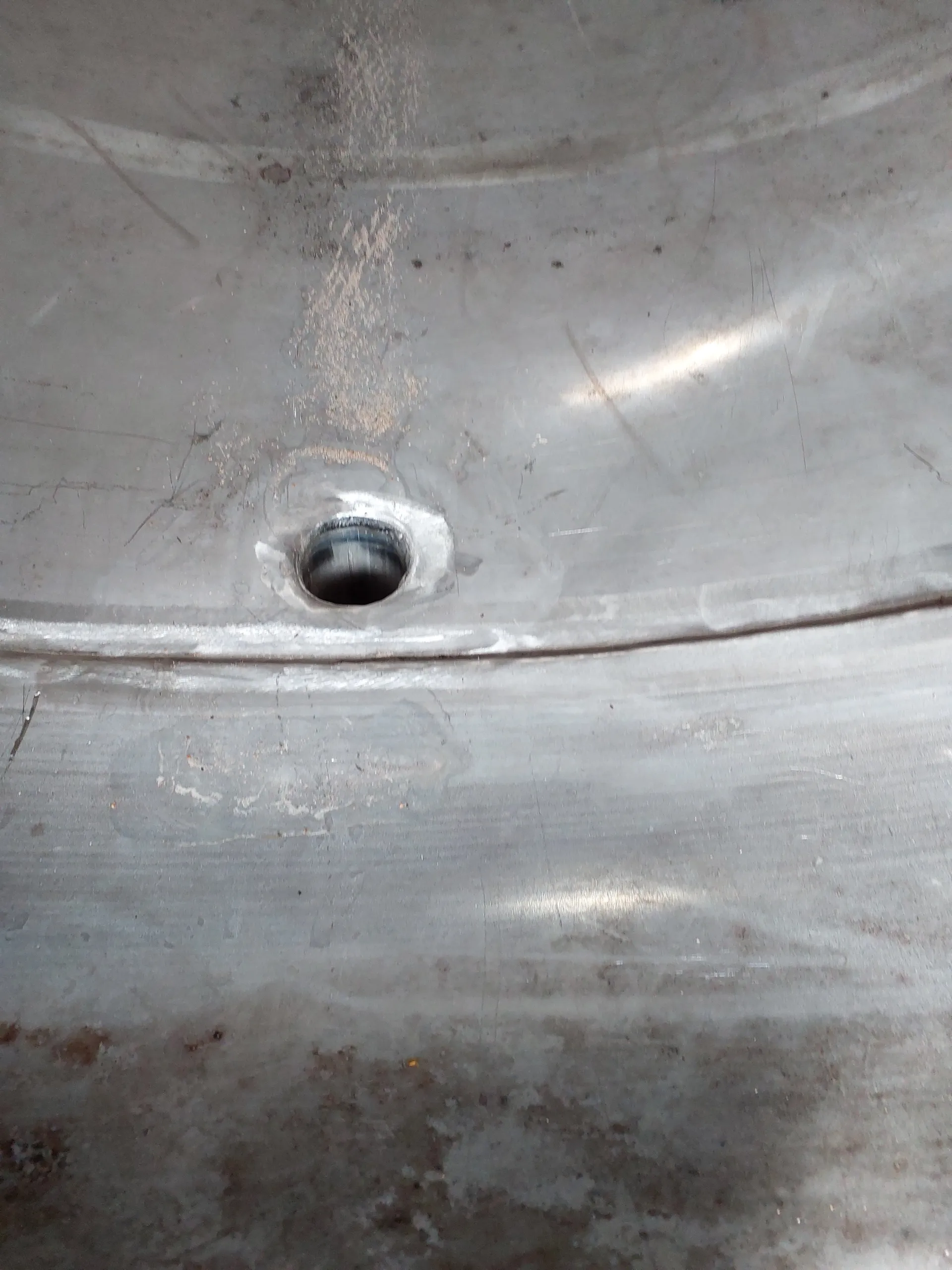 3.000 Liter 8 bar Drucktank in V2A