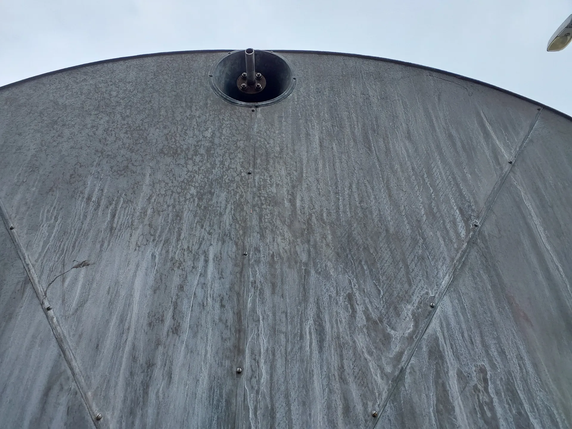 45.000 Liter Drucktank isoliert horizontal