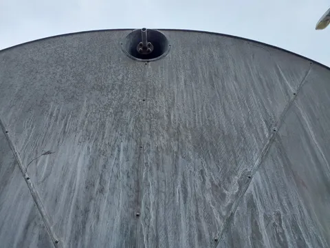 45.000 Liter Drucktank isoliert horizontal