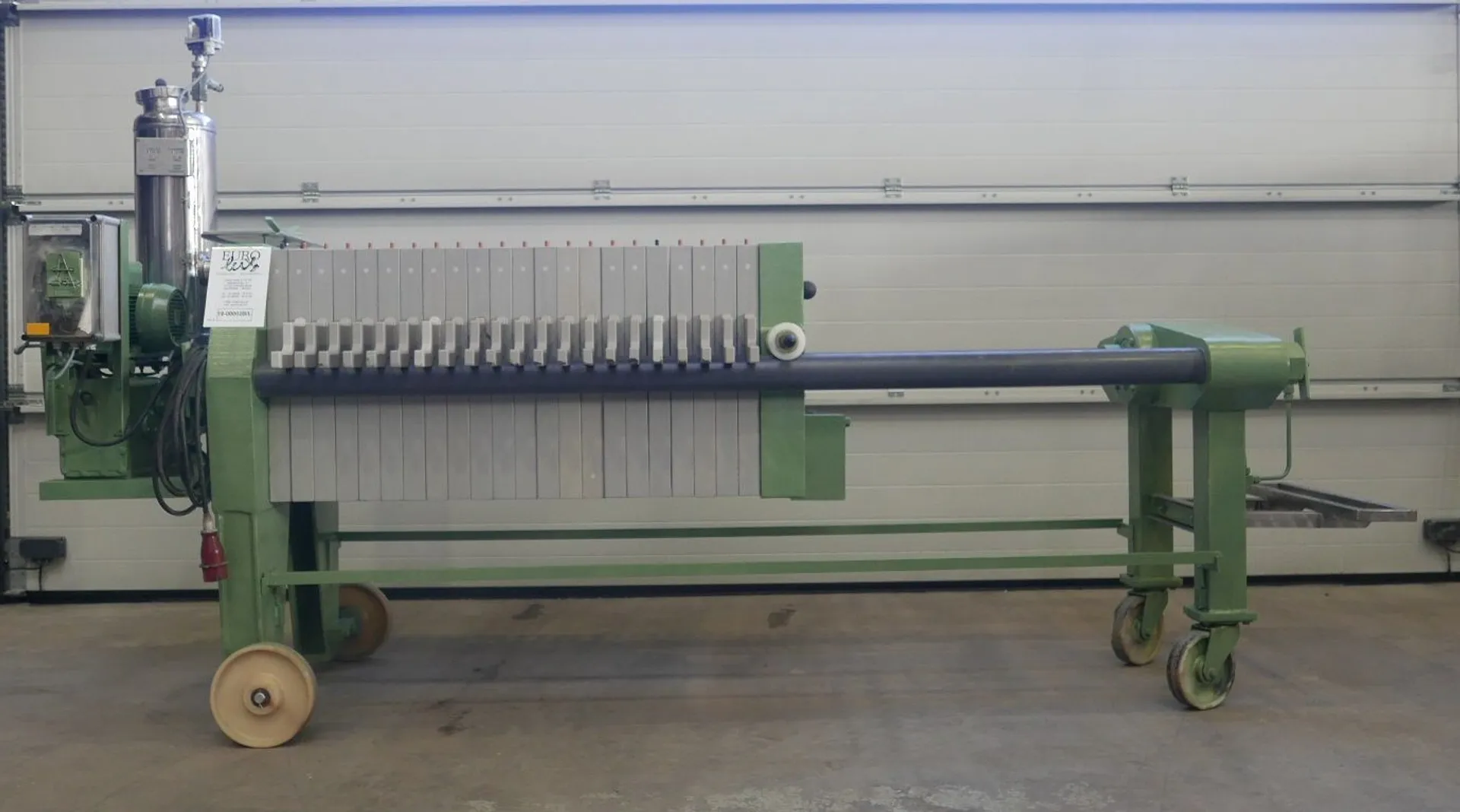 Sheet filter, plate filter SCHENK